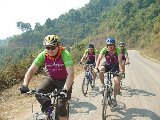 cycling uphill