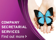 Find out more about our Company Secretarial Services