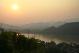Sunset in Laos